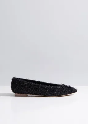 Beaded Bow Tinsel Flats