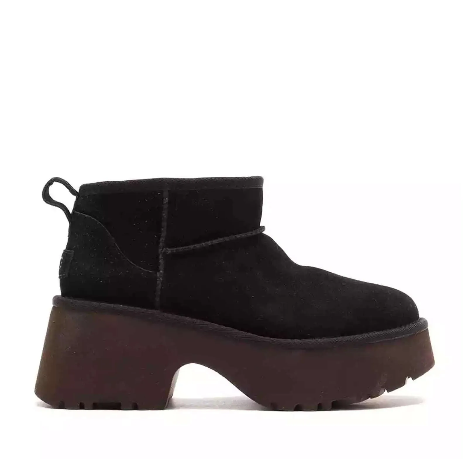 Classic Ultra Mini New Heights Suede Women's Ankle Boots