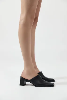 Clog Heel - Black