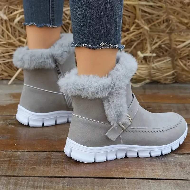 FUR-LINED CHELSEA SNOW BOOTS