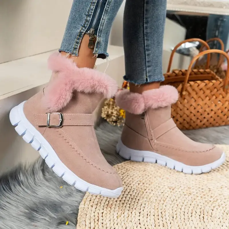 FUR-LINED CHELSEA SNOW BOOTS