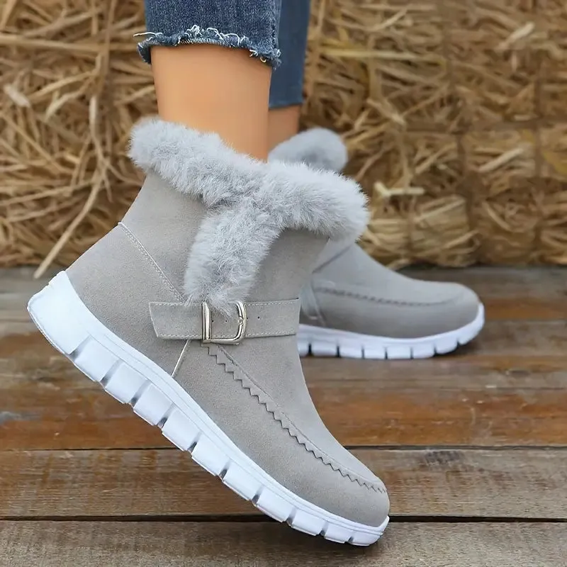 FUR-LINED CHELSEA SNOW BOOTS