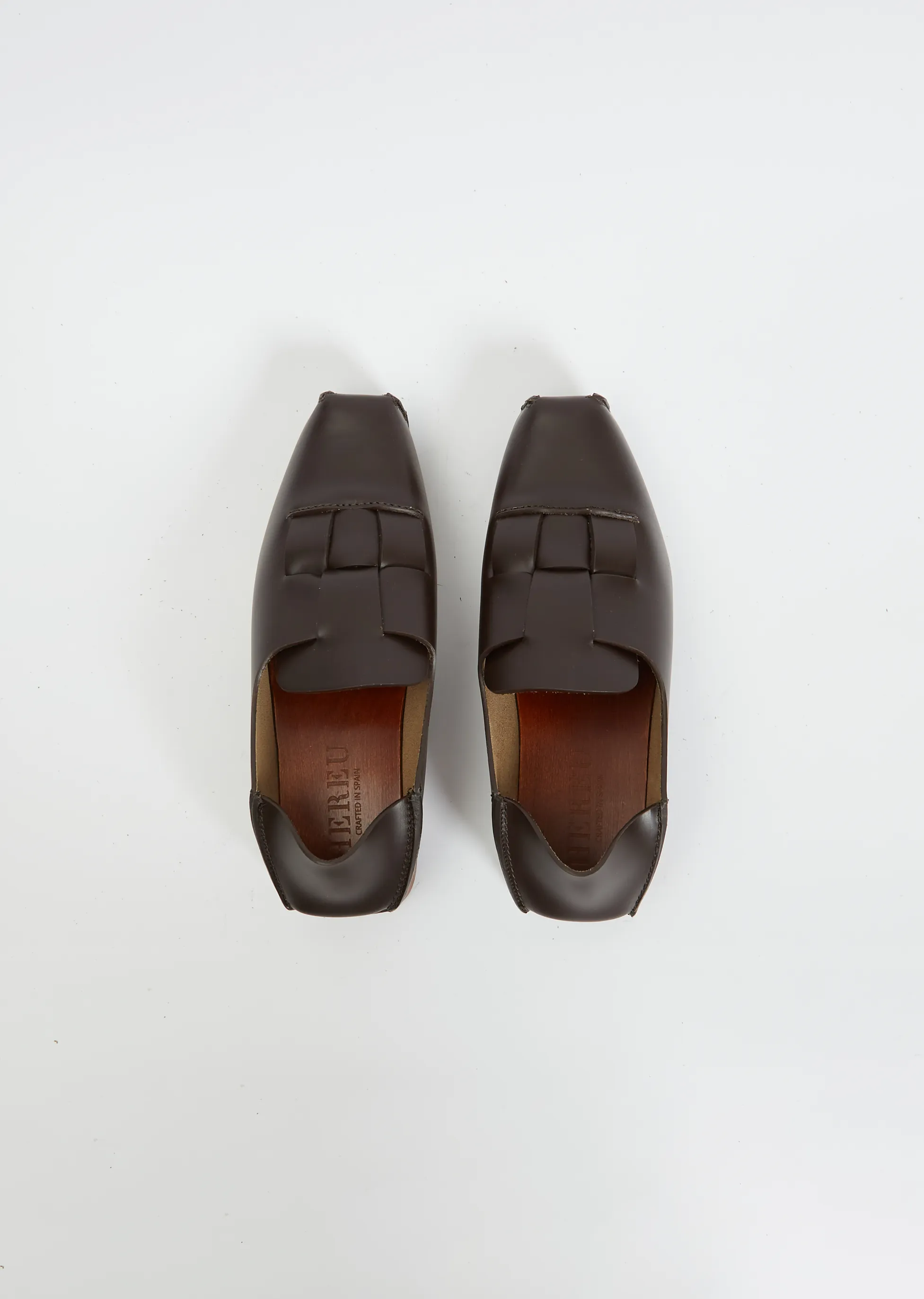 Lega Heel Clog — Dark Brown