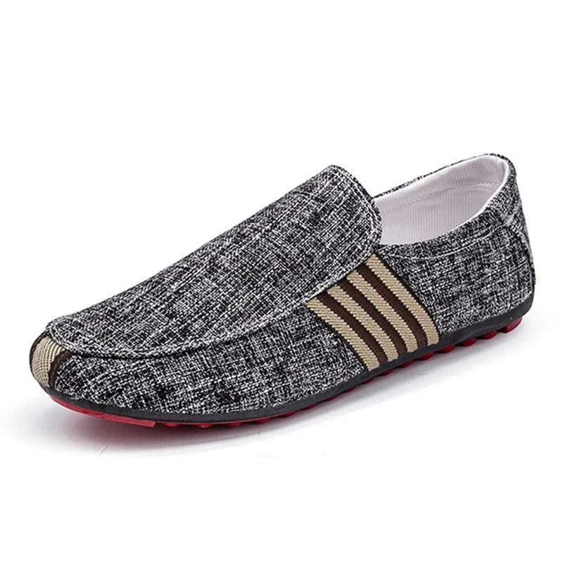 Men's Casual Summer Canvas Loafers