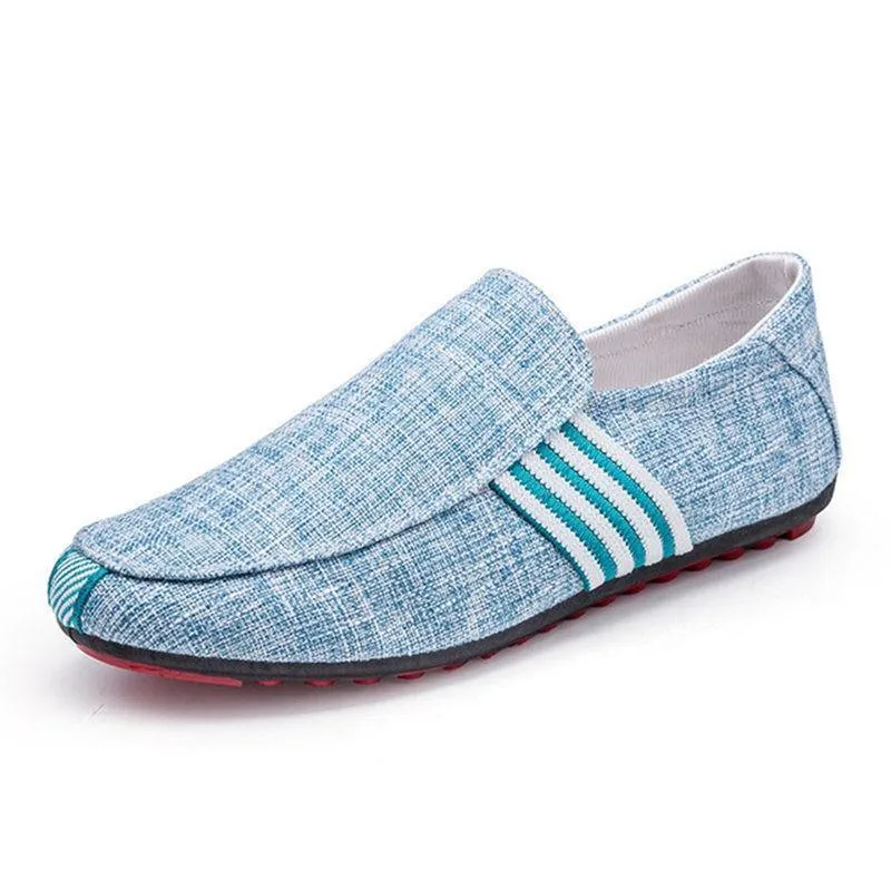 Men's Casual Summer Canvas Loafers