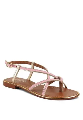 Pheboe Strappy Flat Sandals