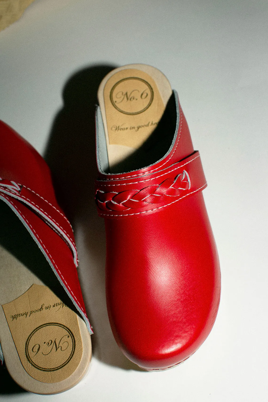 Red Bridget Clog