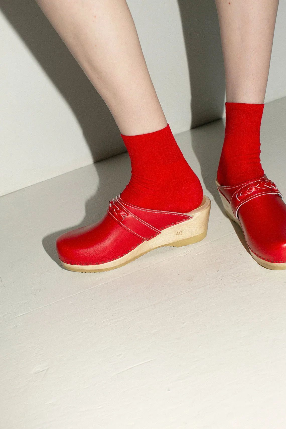 Red Bridget Clog