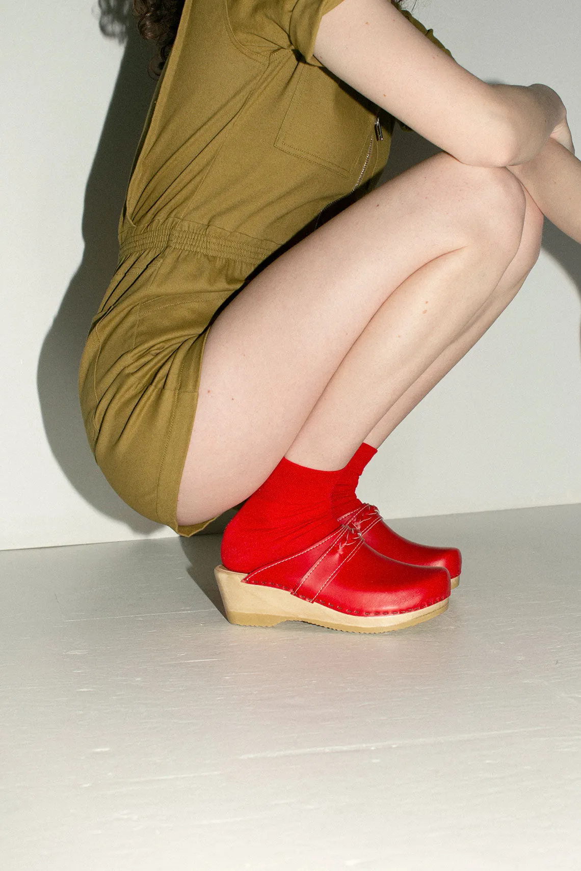 Red Bridget Clog