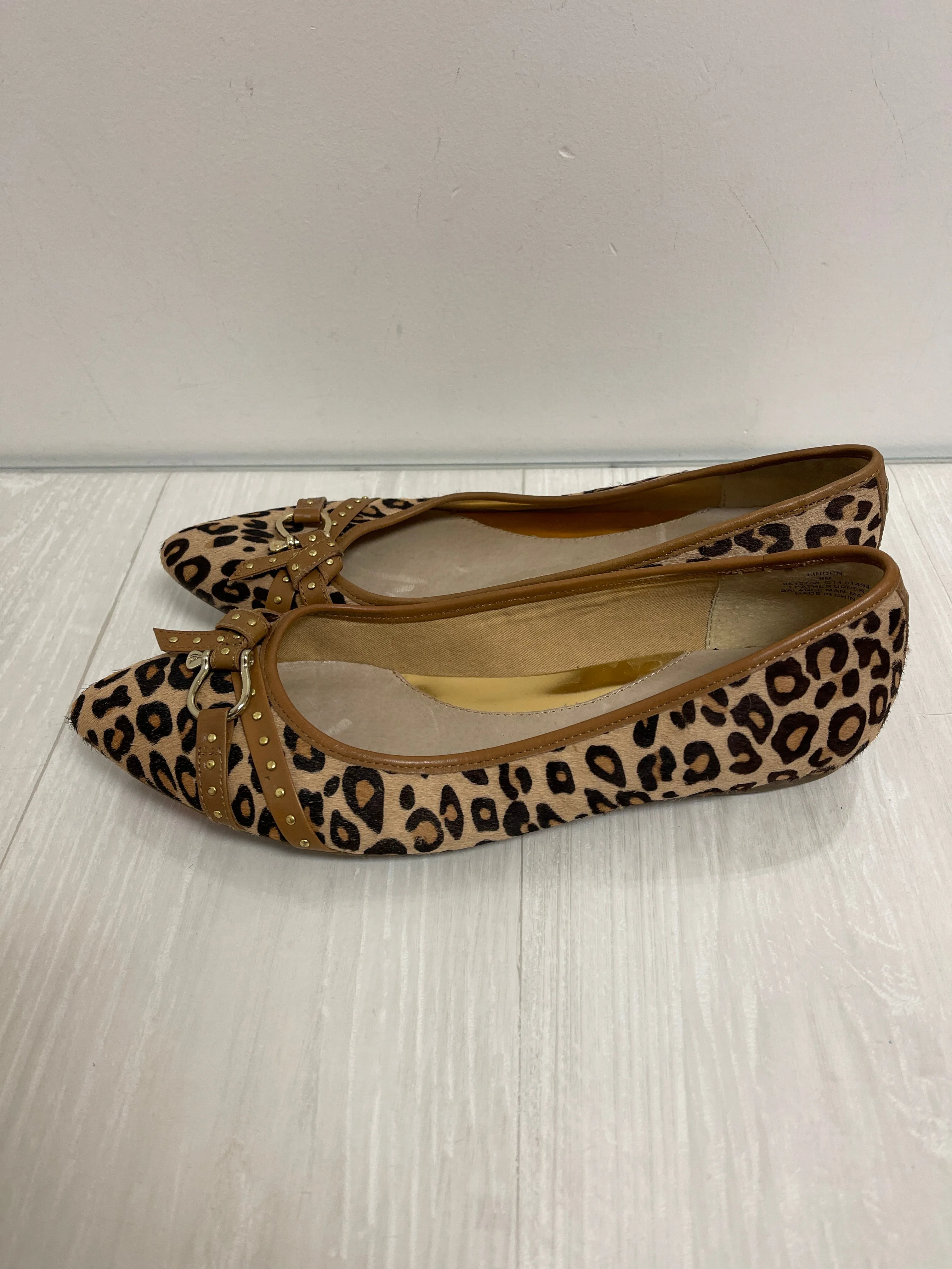 Shoes Flats By Sperry In Animal Print, Size: 9