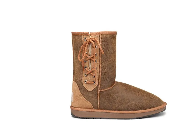 Short Lace Up UGG Boots - Limited Edition