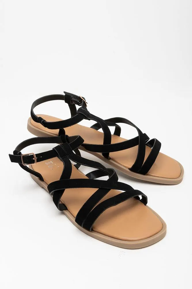 Strappy Sandal Black