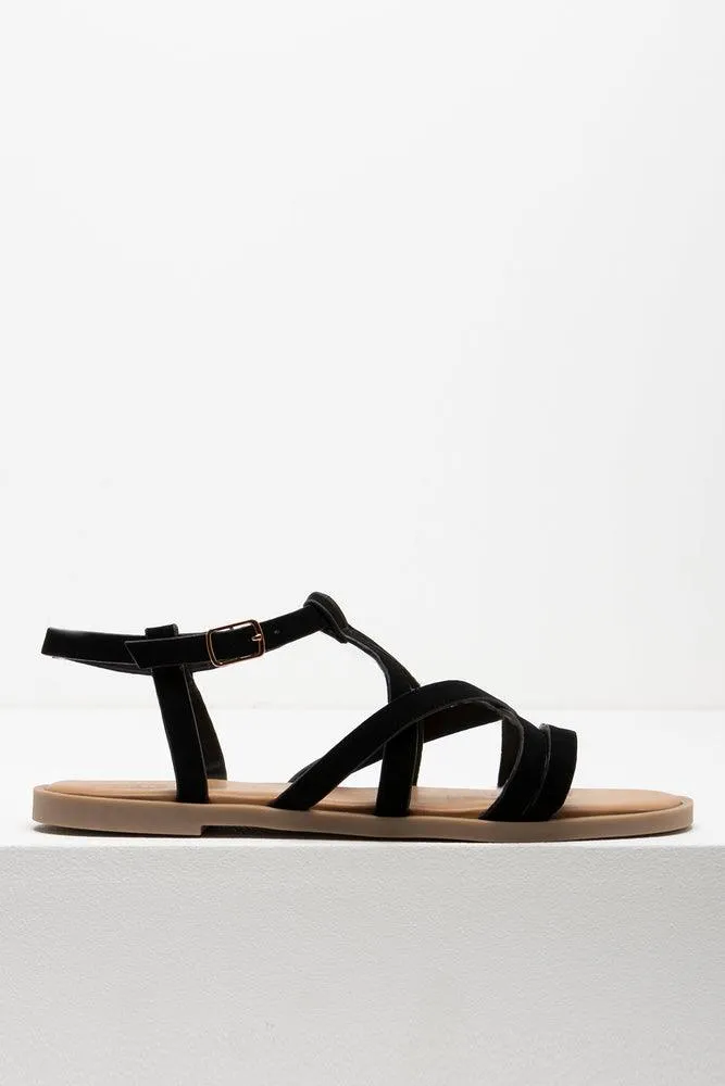 Strappy Sandal Black