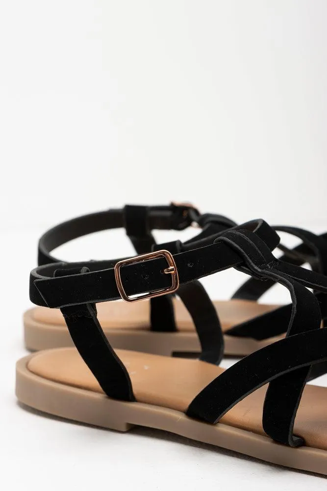 Strappy Sandal Black