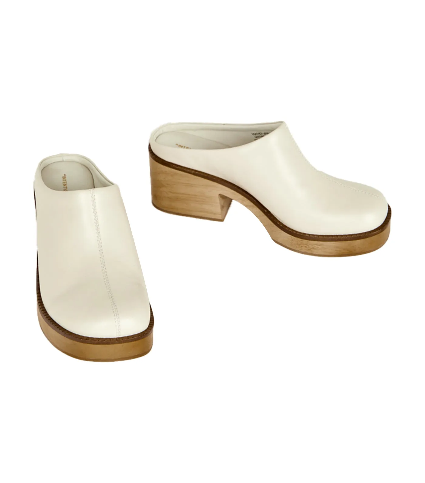 Tides Clog Mule Cream