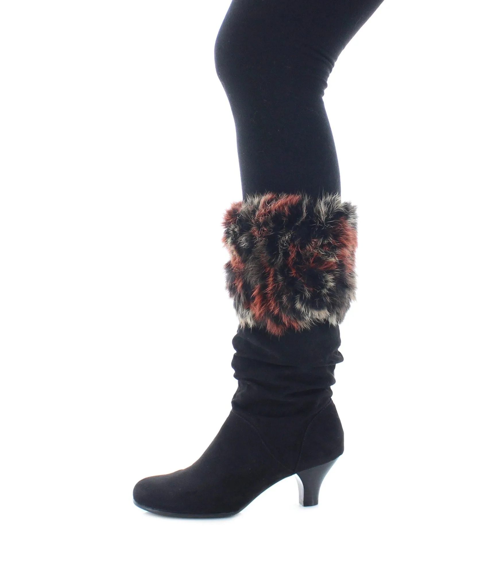 Women's Enchanted Forest Genuine Rabbit Fur Boot Toppers